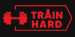 train hard logo